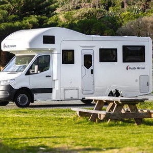PH Max Campervan – 4 Berth – NZ Driver Side View