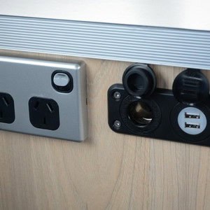 PH Max Campervan – 4 Berth – NZ Power Sockets Ports