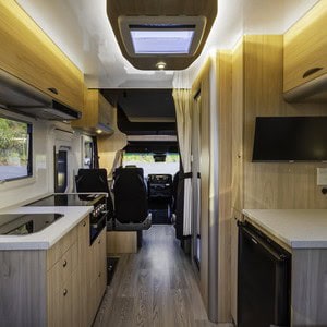PH Max Motorhome – 4 Berth – NZ Kitchen Counter Tv