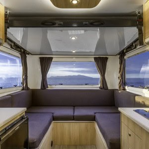 PH Max Motorhome – 4 Berth – NZ Rear Lounge Seating
