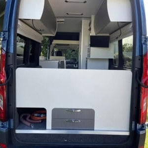 DNZ Deluxe Motorhome – 2 Berth Back View