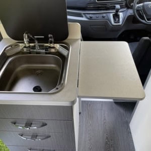DNZ Deluxe Motorhome – 2 Berth Sink