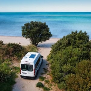 DNZ Deluxe Motorhome – 2 Berth Top View
