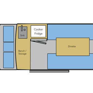 PF High Top – 2 Berth – day-layout