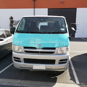 PF OW Campervan – 2 Berth-exterior-front