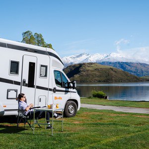 Britz Wanderer 4 Berth NZ Exterior Driver Side View 2