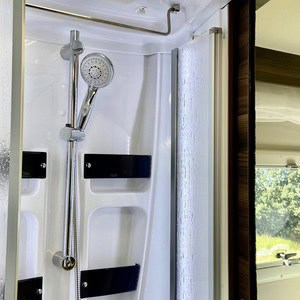Britz Odyssey 4 Berth NZ Interior Bathroom Shower