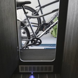 Britz Odyssey 4 Berth NZ Interior Rear Bike Storage