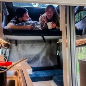 EC Hitop ST – 4 Berth, 3 Seater Interior 2