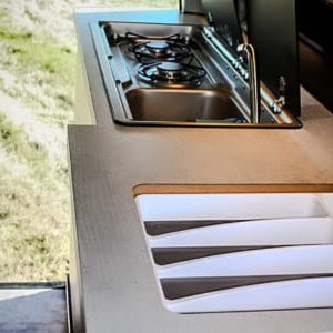 EC Hitop ST – 4 Berth, 3 Seater Kitchen 2