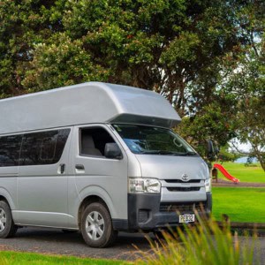 SUC Self-Contained Campervan – 4 Berth Side View