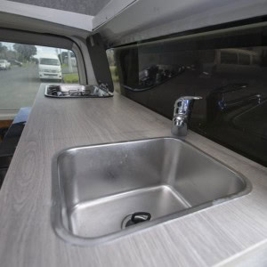 SUC Self-Contained Campervan – 4 Berth Sink