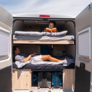 Indie Campers Odyssey – 4 Berth Back Compartment