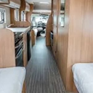 DNZ Deluxe S_T Motorhome – 6 Berth Interior 3