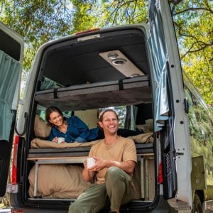 Apollo Endeavour Campervan – 4 Berth Back View