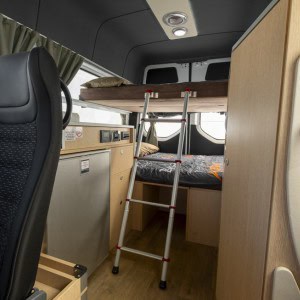 Apollo Endeavour Campervan – 4 Berth Bed 2