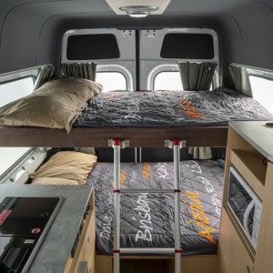 Apollo Endeavour Campervan – 4 Berth Bed 3