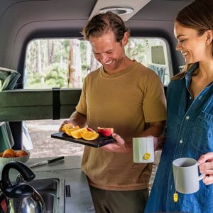 Apollo Endeavour Campervan – 4 Berth Kitchen