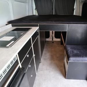 Apollo HiTop Campervan – 2 Berth interior design
