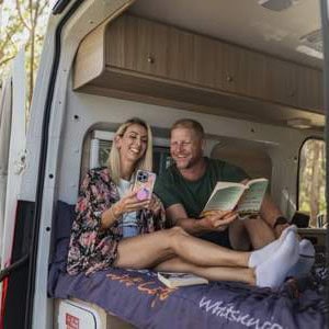 Britz HiTop Campervan – 2 Berth Bed 1