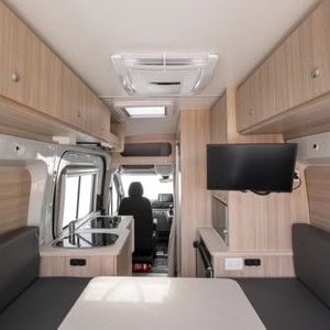 Britz HiTop Campervan – 2 Berth Interior 1