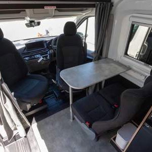 Britz Voyager Camper – 4 Berth Interior Dinnette
