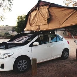 Budget Mini-Camper Side View