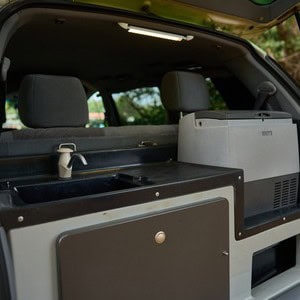 Jucy Chilld Cloudbreak 2 Berth NZ Interior Kitchen Sink Cabinet