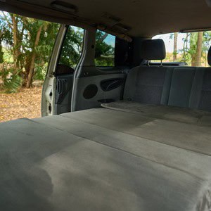 Jucy Chilld Cloudbreak 2 Berth NZ Interior Rear Seat Bed Conversion