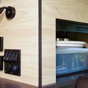 KO Sleepervan – 2 Berth NZ Interior Charging Ports And Storage