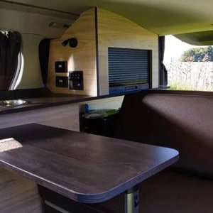 KO Sleepervan – 2 Berth NZ Interior Dinette With Table