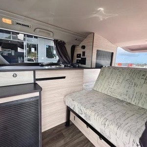 KO Sleepervan – 2 Berth NZ Interior Kitchen And Seating