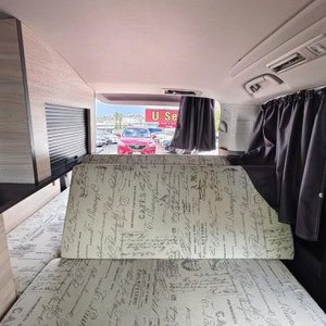 KO Sleepervan – 2 Berth NZ Interior Rear Bed Made Up