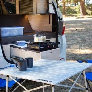 KO Sleepervan – 2 Berth NZ Outdoor Camp Kitchen Setup