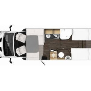 KWR Luxury – 4 Berth – NZ Layout