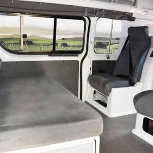 EC Budget Hitop – 4 Berth NZ Interior Rear Seating Area