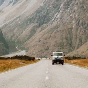 EC COMPACT – 2 Berth NZ Exterior Front Cab Angle