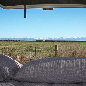 EC COMPACT – 2 Berth NZ Interior Rear Bed View