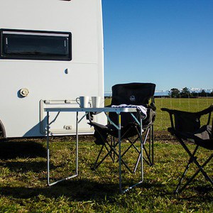 EC Compact Motorhome – 2 Berth NZ Exterior Outdoor Seating Area