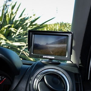 EC Compact Motorhome – 2 Berth NZ Interior Dashboard Monitor Camera