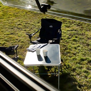 EC Compact Motorhome – 2 Berth NZ Review Outdoor Seating Area
