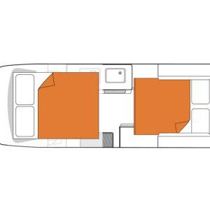 EC Hitop – 4 Berth NZ Floor Plan Layout 2