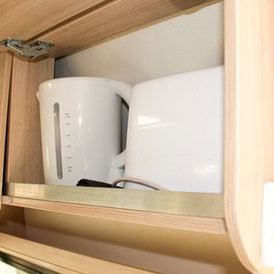 EC Motorhome – 2+1 Berth NZ Interior Overhead Storage Appliances