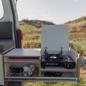 The Little One – 2 Berth NZ Exterior Kitchen Stovetop Sink