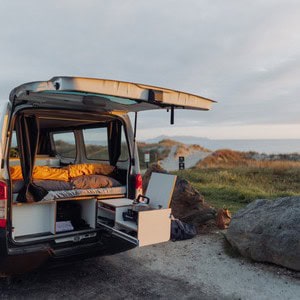 The Little One – 2 Berth NZ Exterior Rear Campervan View