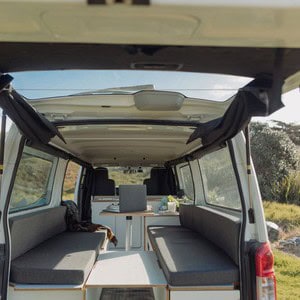The Little One – 2 Berth NZ Interior Dinette Table Seats 3