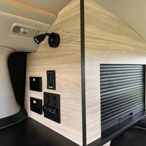 VB Lounge Low Top – 2 Berth Interior Electrical Control Panel