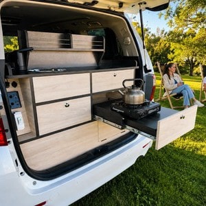 VB Low Top – 2 Berth Exterior Outdoor Kitchen Campsite