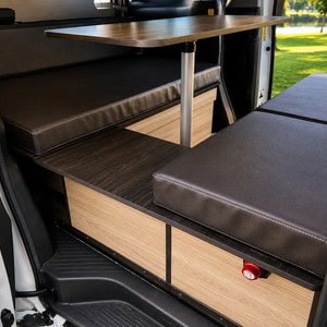VB Low Top – 2 Berth Interior Lounge Underseat Storage