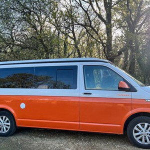 SP Cosmo VW 3 Berth NZ Exterior Orange Driver Side Profile